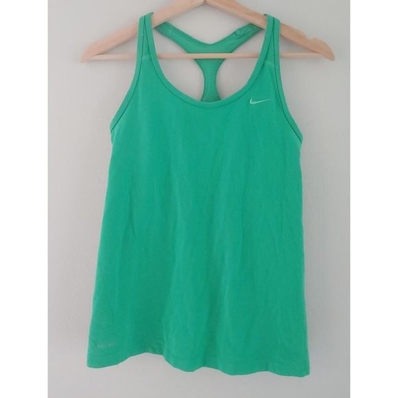 Nike Tops - Nike soft green dri-fit tank top